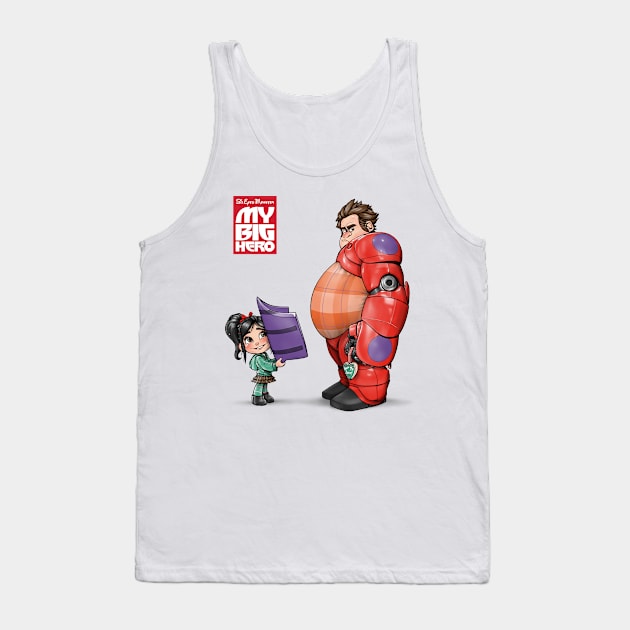 My Big Hero Tank Top by SixEyedMonster